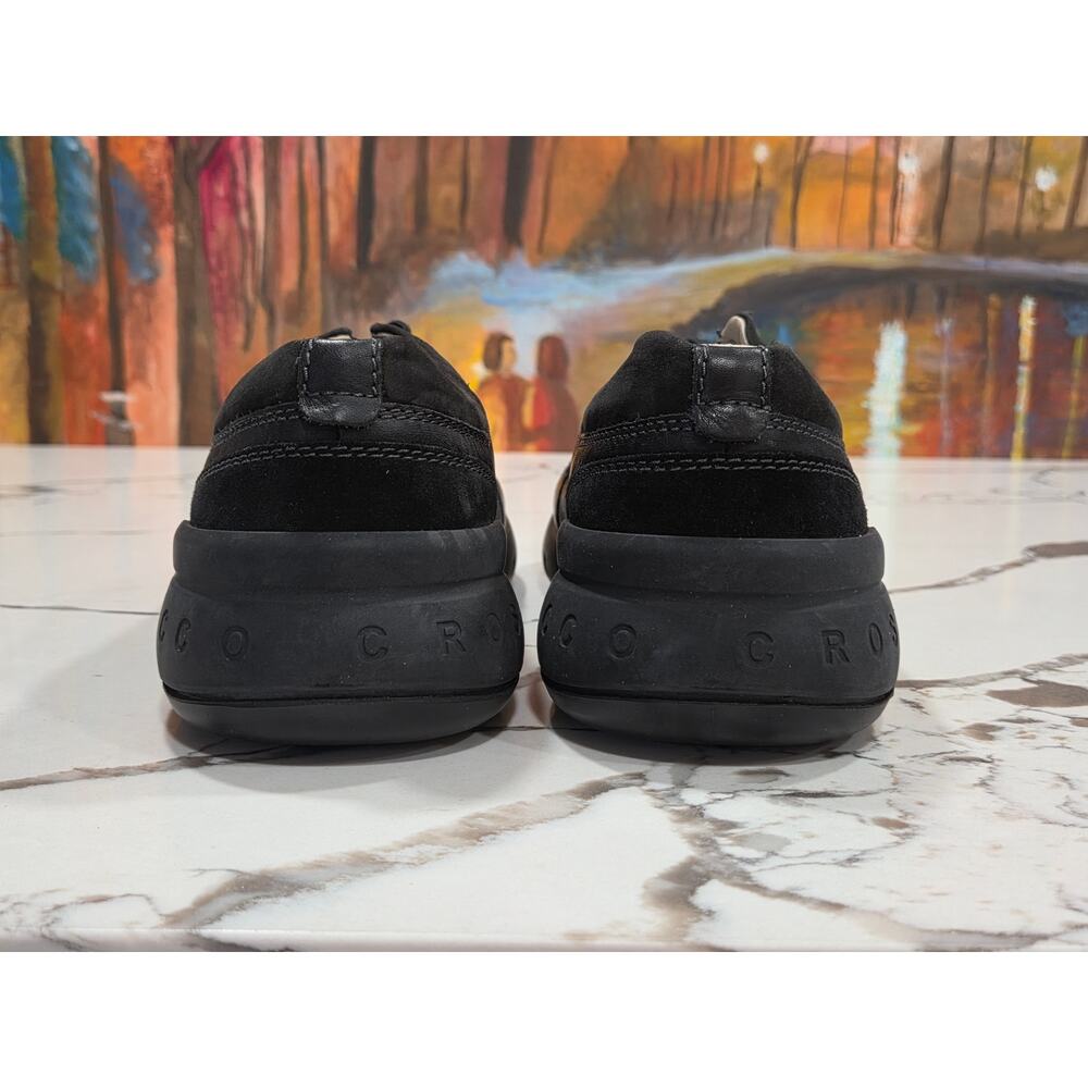 Ecco Cross X Black Casual Pebbled Leather Size 9.5 US, 43 EU Men's - Picture 6 of 9